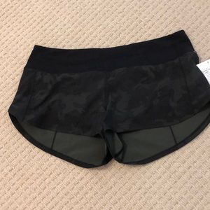 Lulu camo shorts